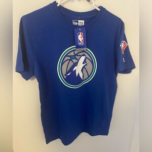 Minnesota Timberwolves 🐺 New Era Kids/Youth Shirt Size Small